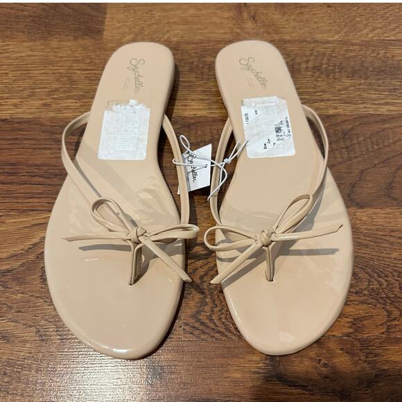 Seychelles Instant Crush Flip Flops – Beige | Women’s Size 10 NWT Preppy Style - Picture 1 of 8